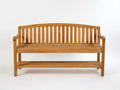 Banc de jardin - Bois - 150 x 58 x 92 cm - Bois naturel - Style classique avec rangement inférieur